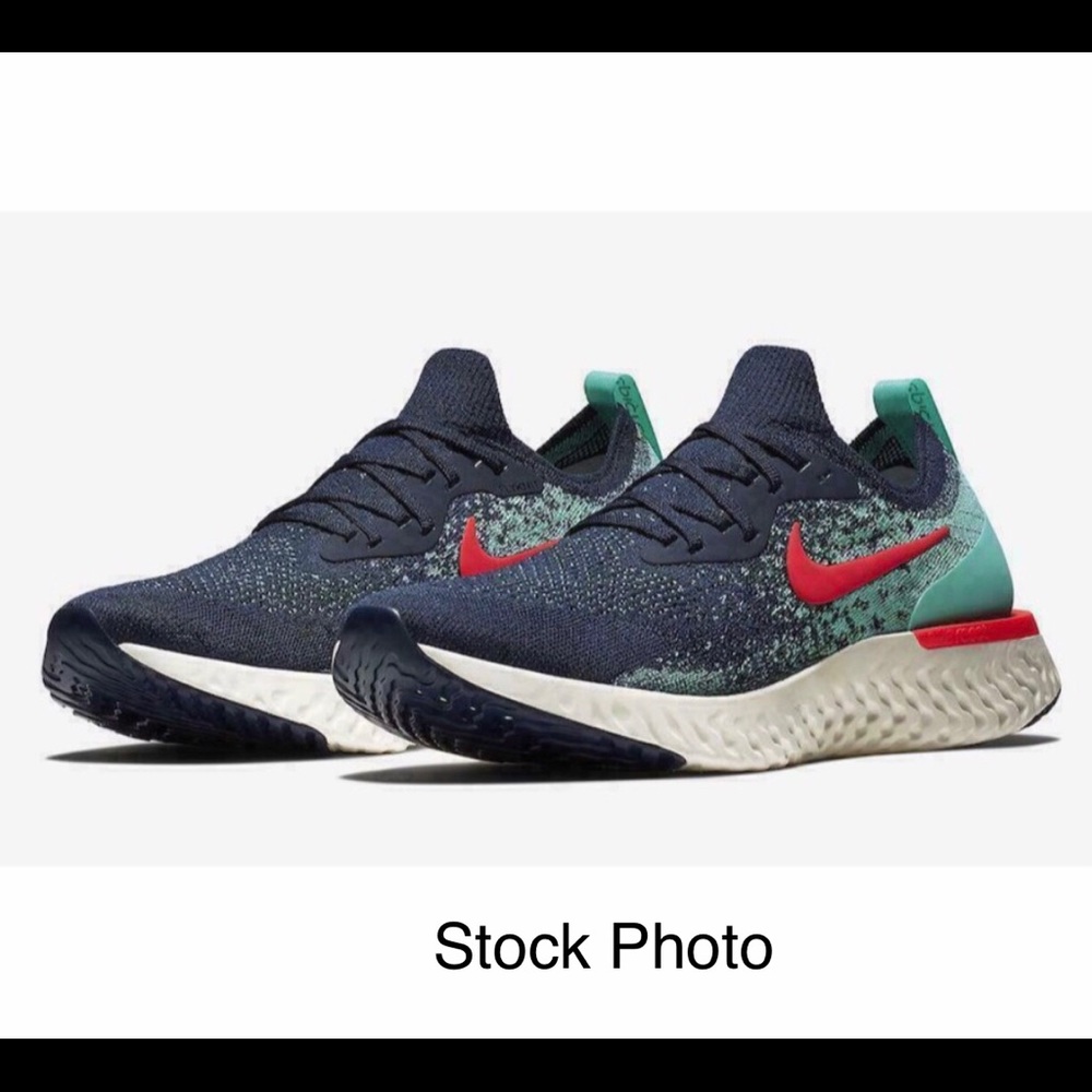 Men Nike Sneaker Epic React Flyknit Size 15 Blue …